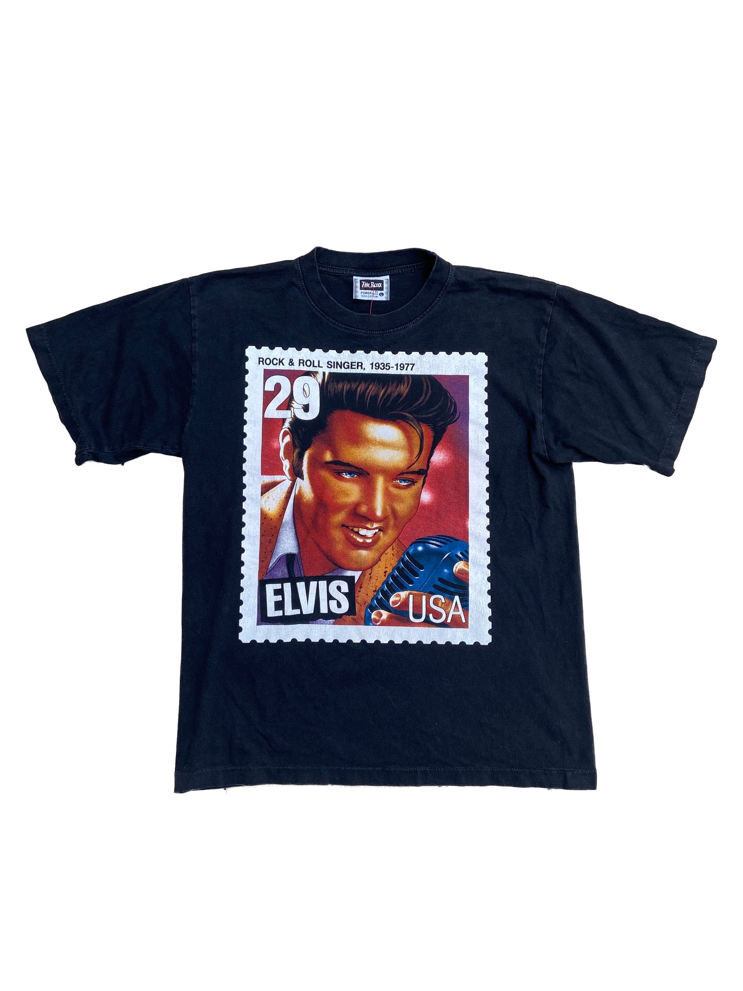 Vintage Elvis Presley Tee Black