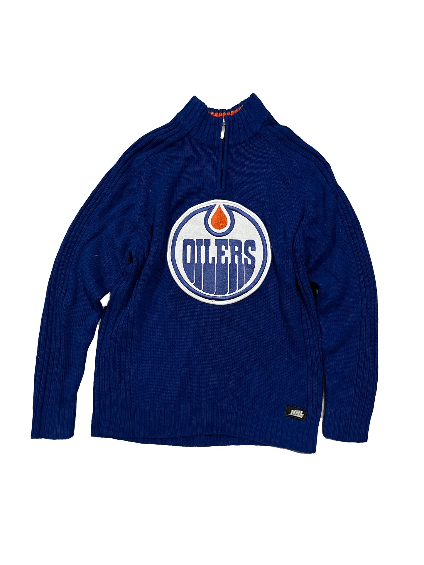 Vintage NHL Edmonton Oilers Knitted Sweater