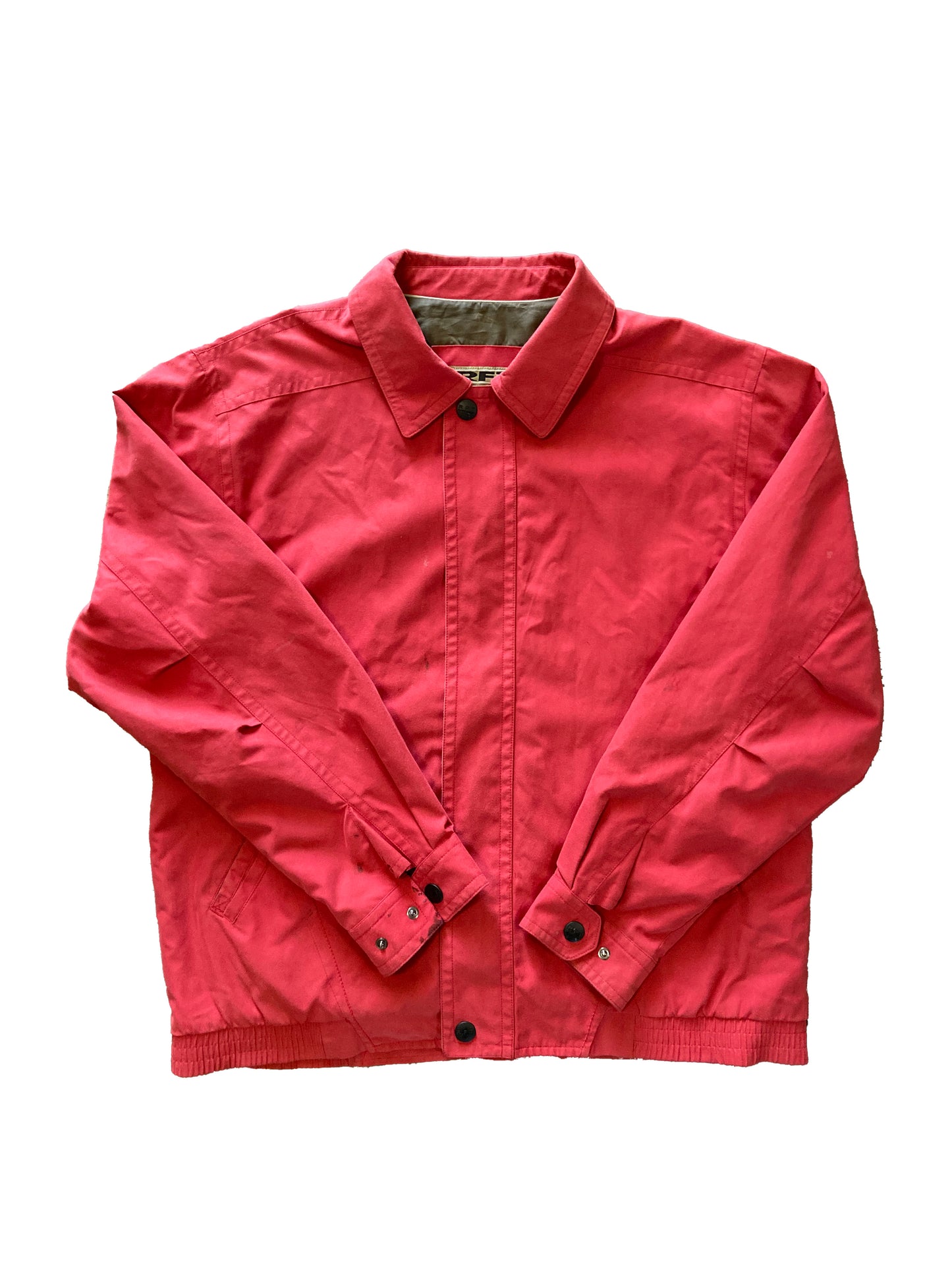 Vintage "Rainforest" Jacket Light Red
