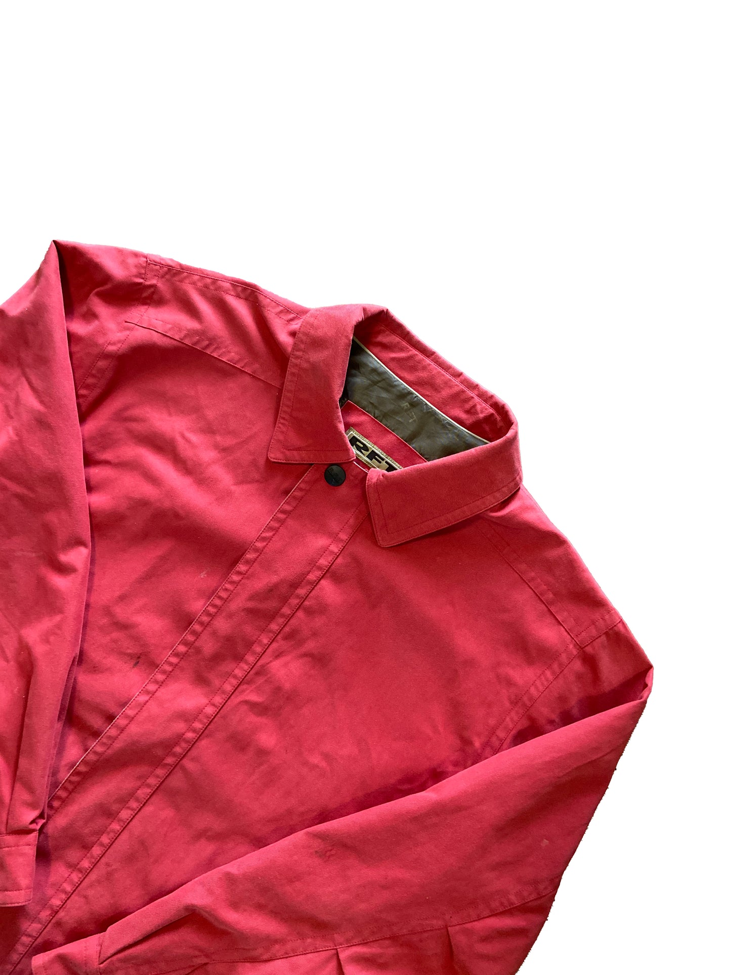 Vintage "Rainforest" Jacket Light Red
