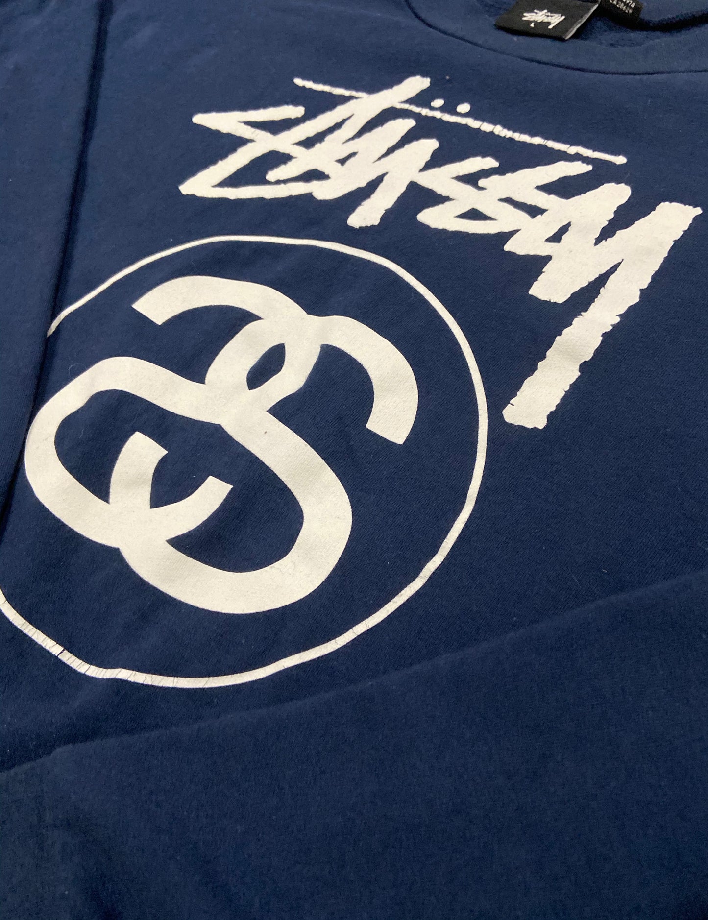 Vintage Stussy Sweater Blue