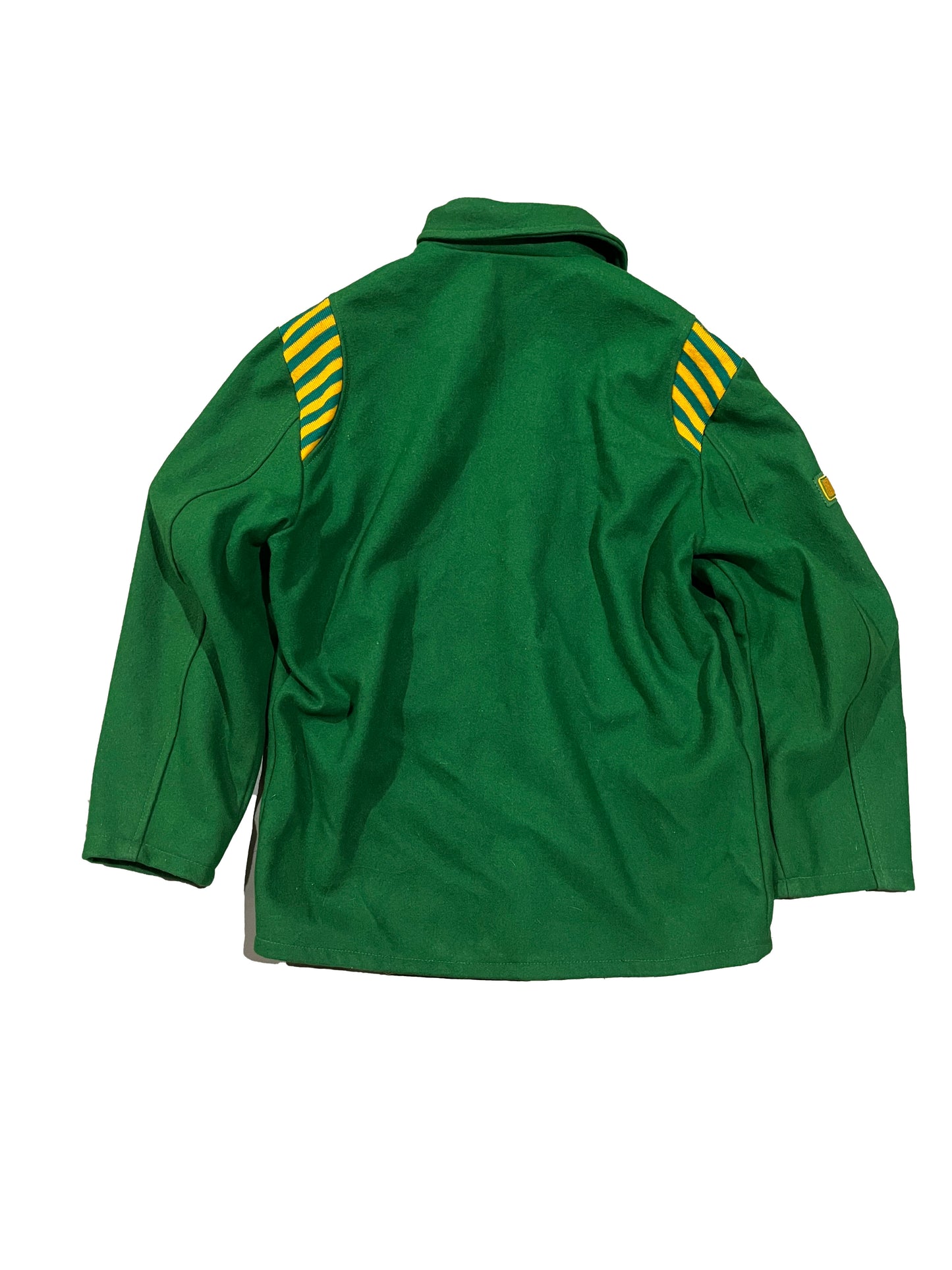 Vintage "1800 Kitscoty" Varsity Jacket Green